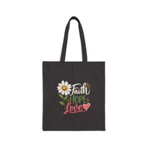 Choose Kindness Spread Love Tote Bag | Floral Butterfly Canvas Bag