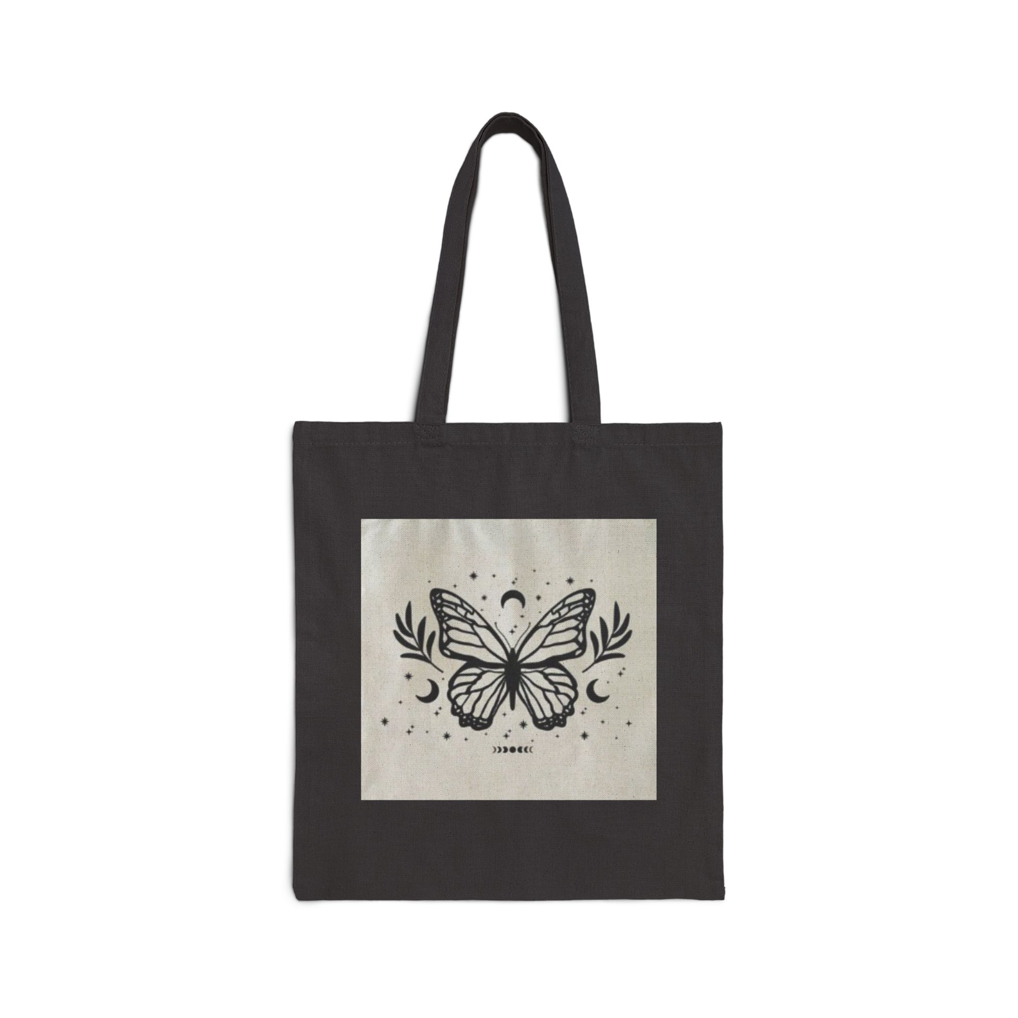4326028035272762184_2048.jpeg Butterfly Moon Canvas Tote Bag — Boho Vintage Nature Shopper - Image 5